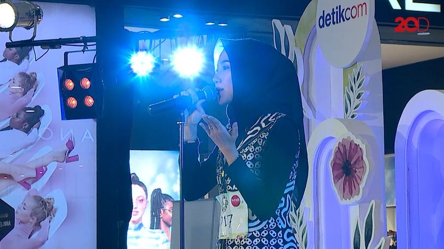 Reisha Pamer Suara Merdunya di Audisi Hari Kedua - Sunsilk Hijab Hunt 2019 Yogyakarta