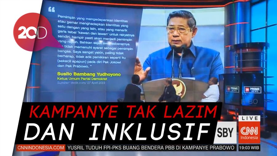 Tanggapi Surat SBY, BPN: Hal Wajar Sebagai Negarawan