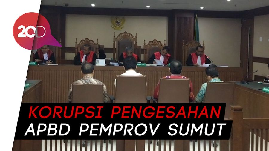 Terima Uang ‘Ketok Palu’, 2 Eks Anggota DPRD Sumut Divonis 6 Tahun Bui