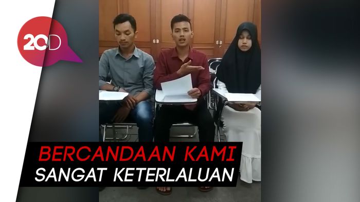 Videonya Viral, Mahasiswa Penarik Cadar di Aceh Minta Maaf