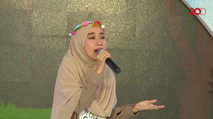 Wahyu Dwi Bisa Ubah Suara Saat Mendongeng - Sunsilk Hijab Hunt 2019 Yogyakarta