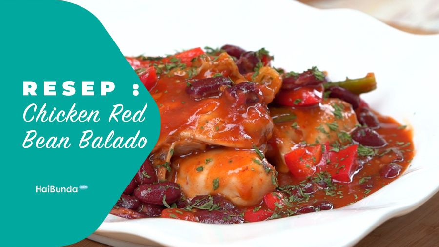 Resep Chicken Red Bean Balado