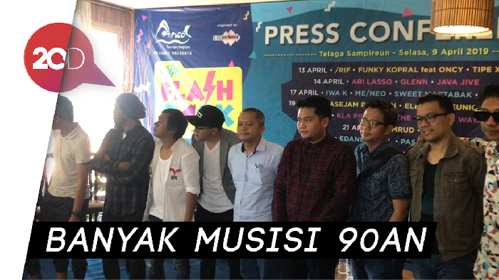 Siap Nostalgia di Konser Ketje Flashback The 90’s Music Ancol