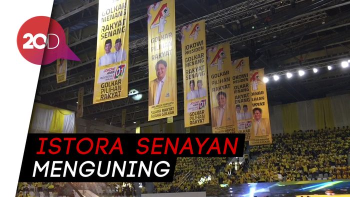 TGB Hingga Akbar Tandjung Hadiri Kampanye Akbar Golkar