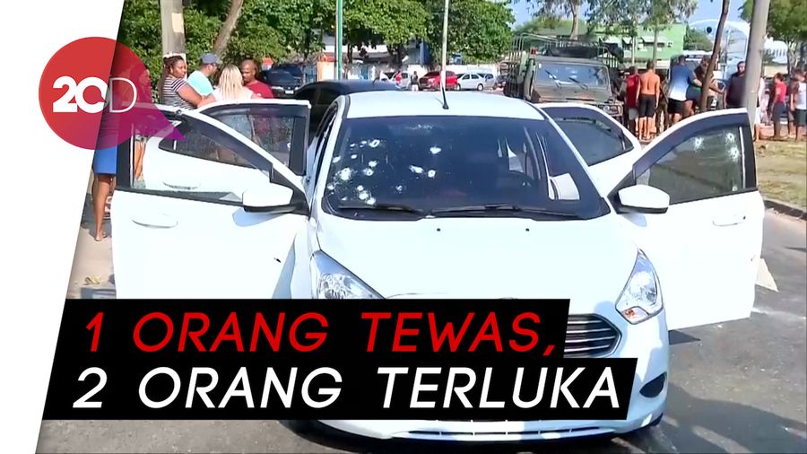 Tembaki Mobil Warga, 10 Tentara Brazil Ditangkap