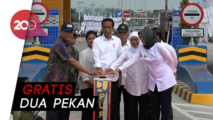 Jokowi Resmikan Tol Pasuruan-Probolinggo