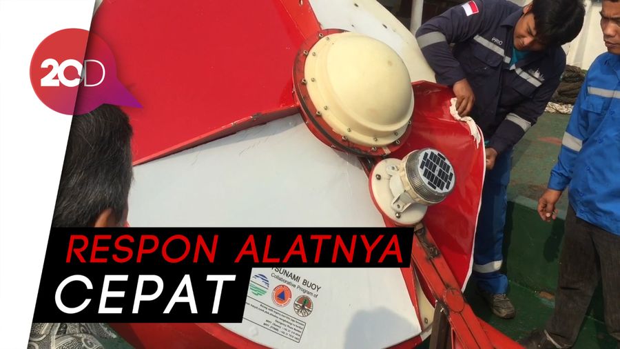 Mitigasi Bencana di Laut, Buoy Merah Putih Diluncurkan