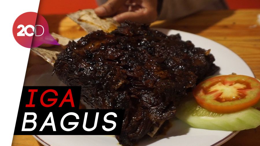 Auto Ngiler! Iga Bakar Madu dengan 4 Jenis Sambal 