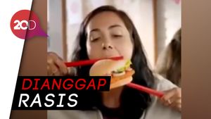 Gegara makan Pakai Sumpit, Iklan Burger King Dikecam Netizen