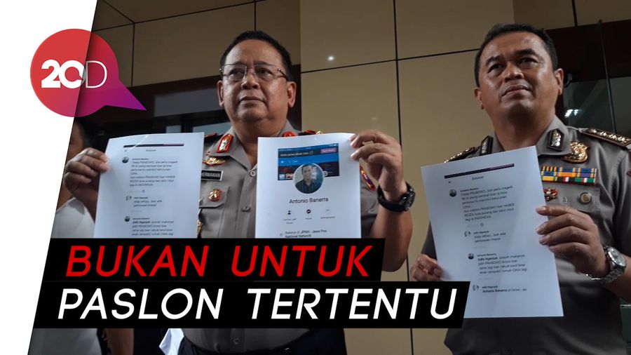 Spontan Sebarkan Hoaks Rusuh 98, Antonio: Inisiatif Saya Sendiri