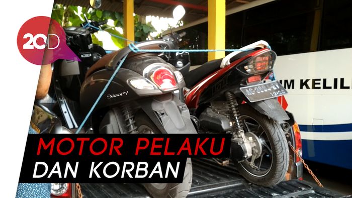 2 Motor Saksi Bisu Kasus Mayat dalam Koper Diamankan Polisi