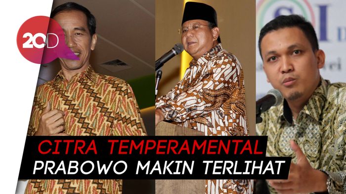 LSI Denny JA: Kepribadian Jokowi Lebih Positif Dibanding Prabowo