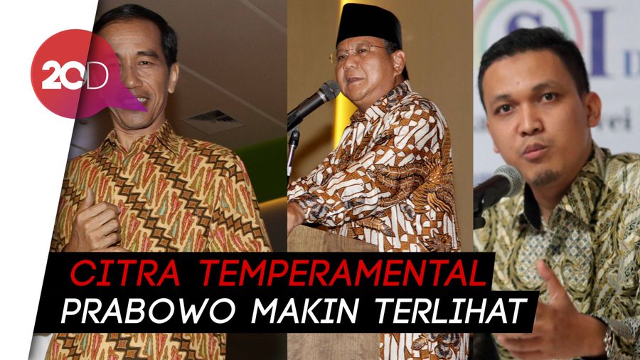 LSI Denny JA: Kepribadian Jokowi Lebih Positif Dibanding Prabowo