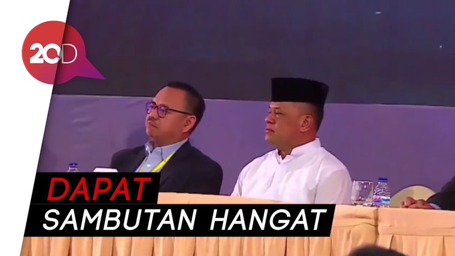 Prabowo Sambut Gatot Nurmantyo di Pidato Kebangsaan