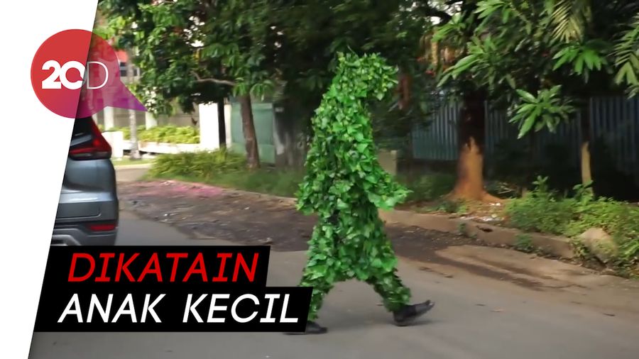 Prank Jadi Semak-semak, Baim Wong Dikira Tuyul