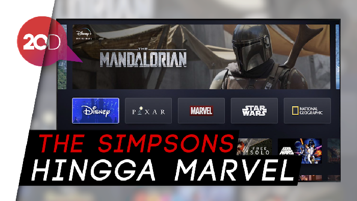 Saingi Netflix, Disney Rilis DisneyPlus