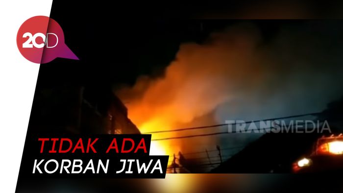 Sekolah Musik di Kemayoran Dilahap Si Jago Merah