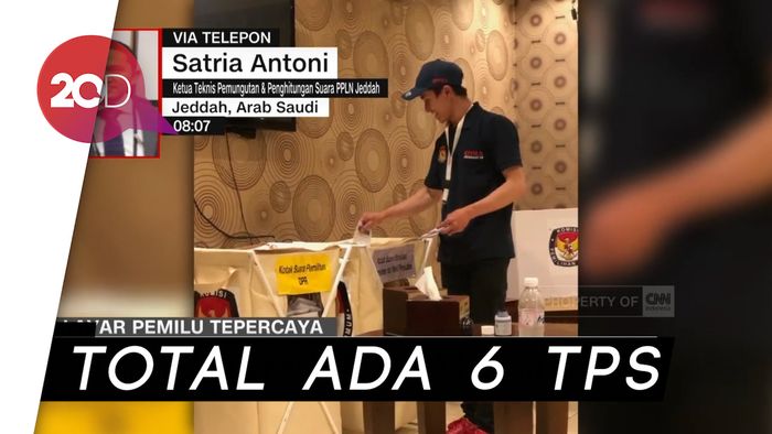 WNI di Arab Saudi Ikuti Pemungutan Suara Hari Ini
