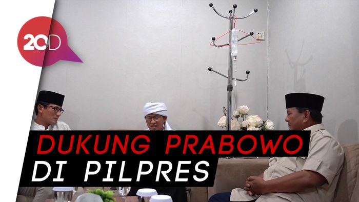 Aa Gym: Bismillah, Saya Memilih Prabowo-Sandi