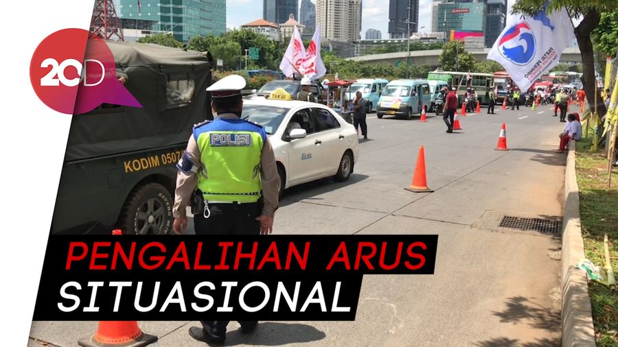  Ada Kampanye 01 dan Debat Pilpres, Polisi: Lalin Masih Normal