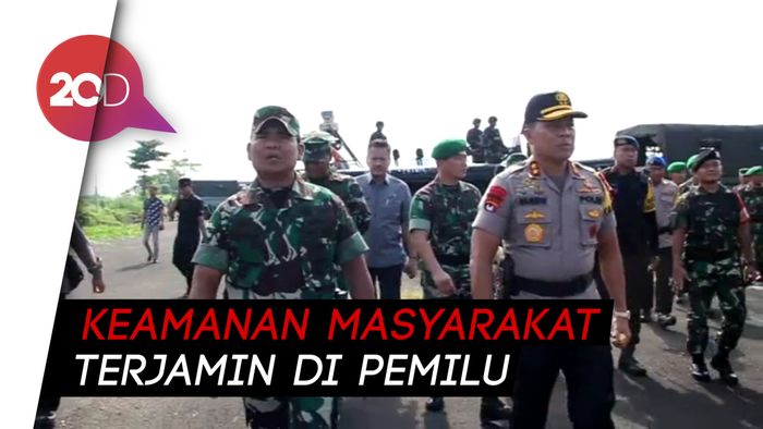 Cek Pasukan dan Alutsista, Pangdam-Kapolda Sulsel Jamin Pemilu Aman