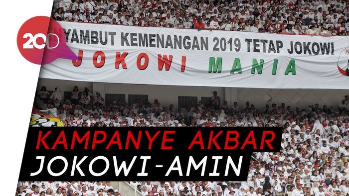 GBK Menggelora, Ini Suasana Kemeriahan Konser Putih Bersatu