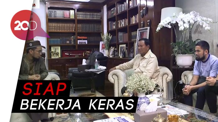 Janji Prabowo di Hadapan Ustaz Adi Hidayat