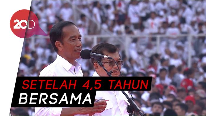 Jokowi Ucapkan Terima Kasih Spesial untuk JK