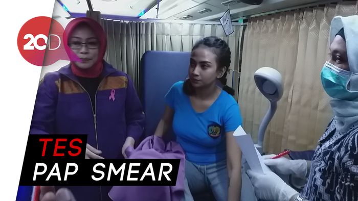 Vanessa Angel Tes Kanker Serviks dan Payudara di Rutan Medaeng