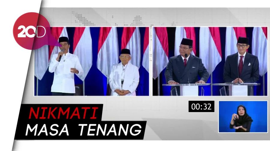 Rencana di Masa Tenang: Jokowi Umrah, Prabowo Kondangan