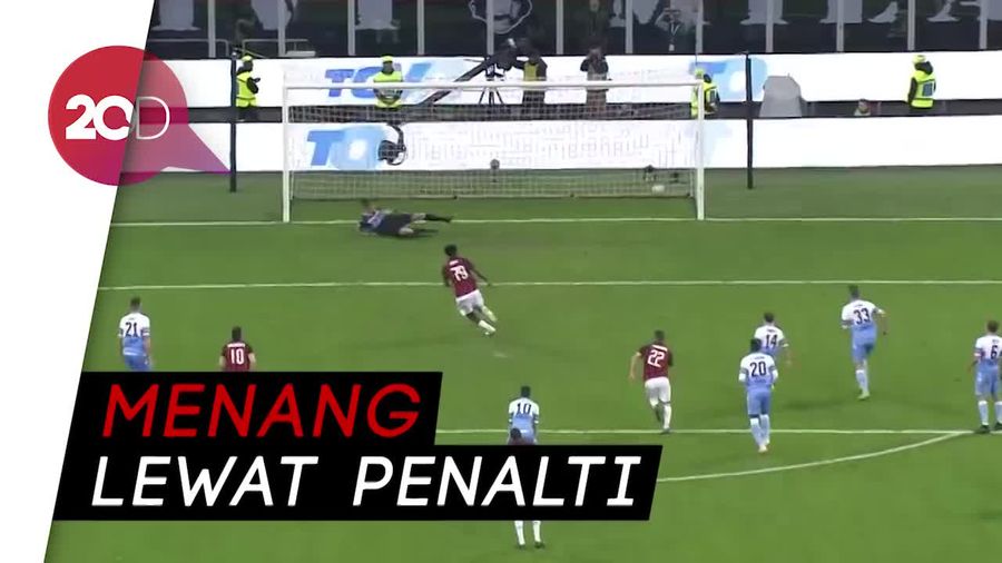 Susah Payah Milan Kalahkan Lazio