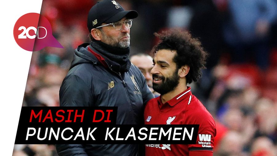 Gol Spektakuler Salah Jaga Asa Juara Liverpool
