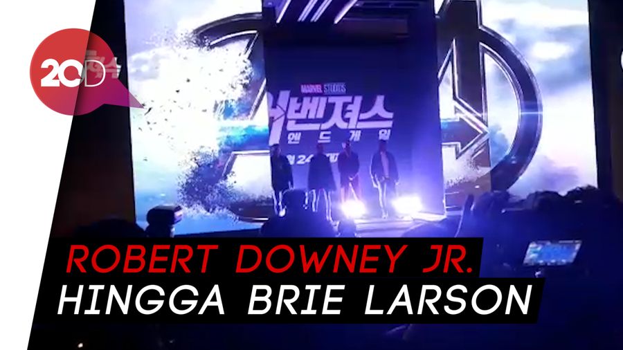 Kemeriahan Press Conference Avengers: Endgame di Seoul