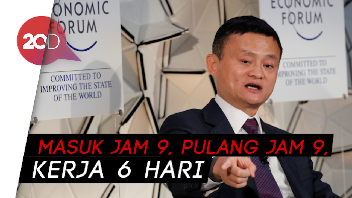 Kontroversi Kebijakan Jack Ma Soal Jam Kerja 996