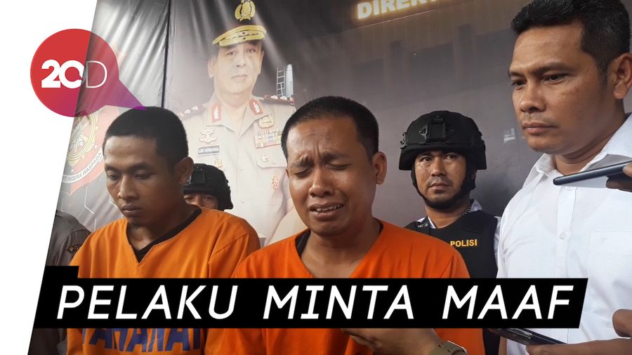 Pemutilasi Mayat Dalam Koper Menangis: Saya Menyesal