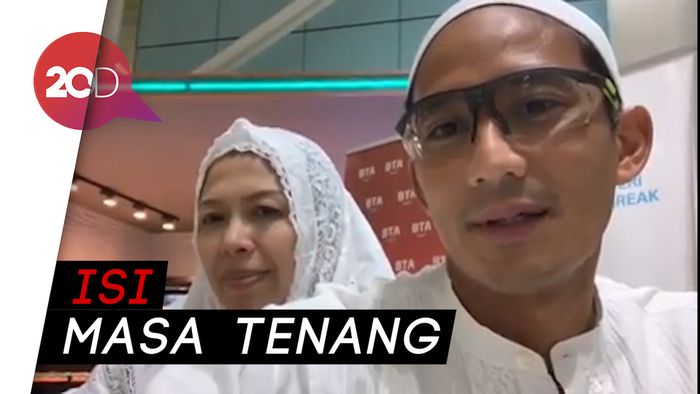 Sandiaga Umrah Bareng Mpok Nur Asia: Fokus Ibadah