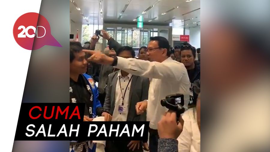 Viral Video Ahok Marah-marah Saat Nyoblos di Jepang