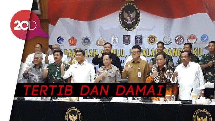 Wiranto: Mobilisasi Massa Dalam Bentuk Apapun Tak Diizinkan