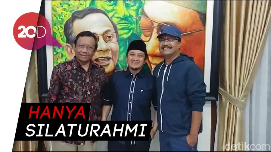 Disambangi Yusuf Mansur, Mahfud MD: Mencocokkan Pikiran