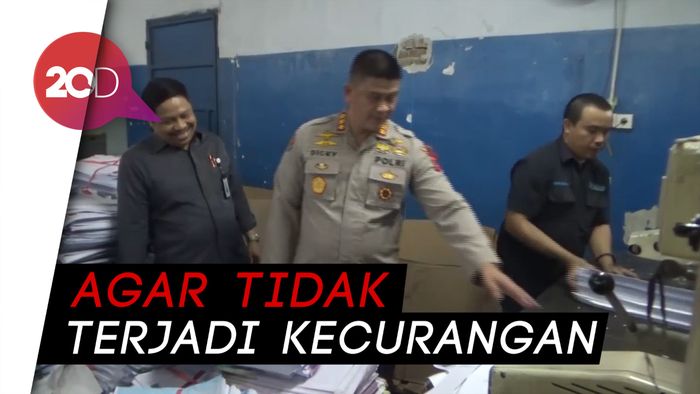 KPU Sulsel Musnahkan 39.839 Lembar Kelebihan Surat Suara