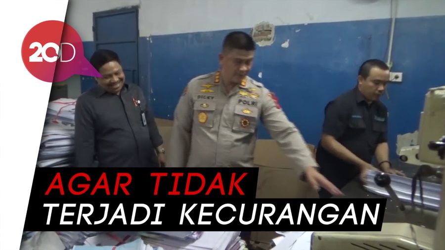 KPU Sulsel Musnahkan 39.839 Lembar Kelebihan Surat Suara