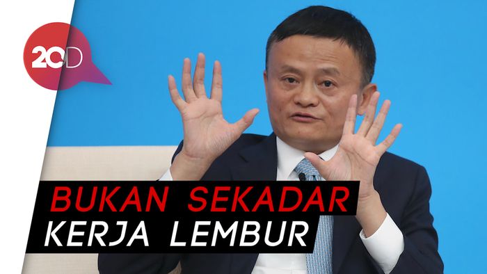 Tuai Kritikan, Jack Ma Jelaskan Soal Sistem Kerja 996