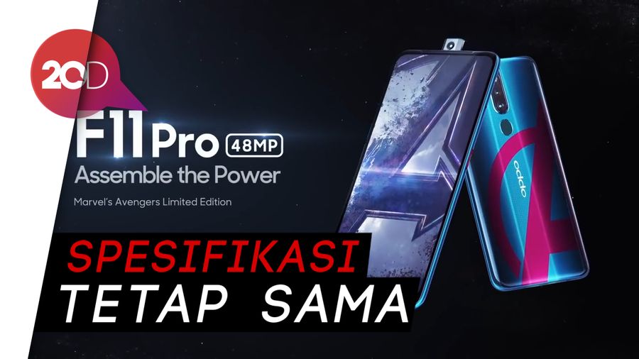 Wow! Oppo F11 Pro Hadirkan Edisi Avengers
