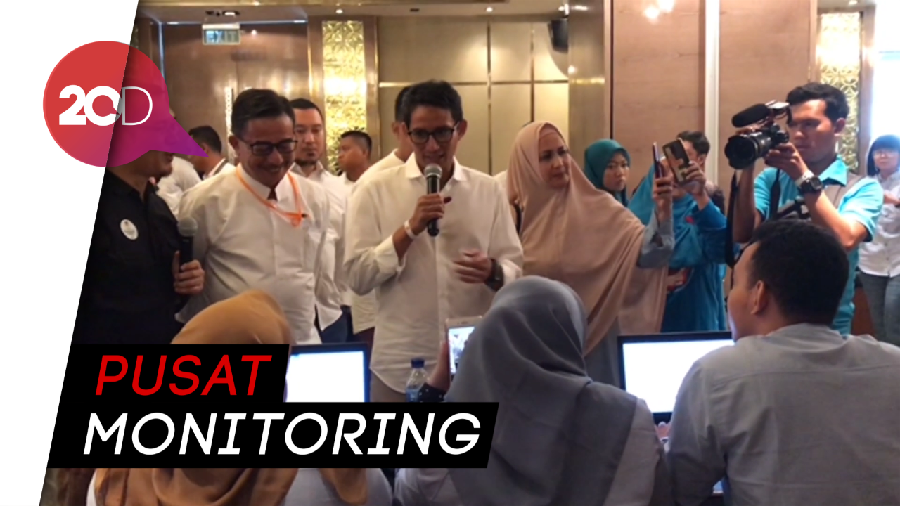 Di Sini Tim Relawan Prabowo-Sandi Pantau Hasil Pemilu 2019
