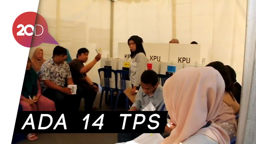 Dibuat Berdampingan, TPS di Makassar Ini Mirip Pasar Kuliner