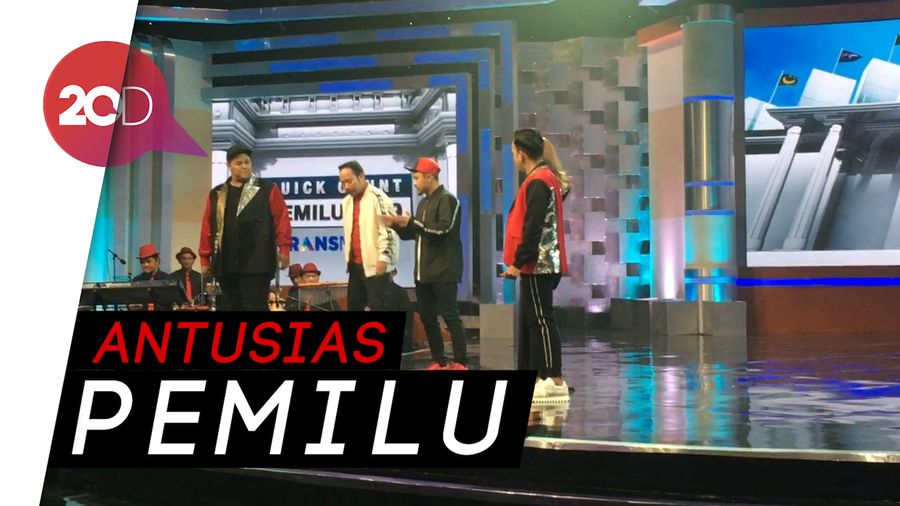 Energik! Wendy dan Denny Cagur Jadi Dancer BCL