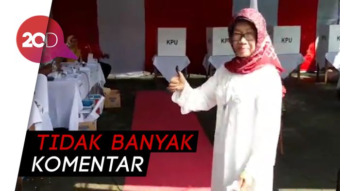 Ibunda Jokowi Nyoblos, Minta Doa Restu Buat Sore Nanti