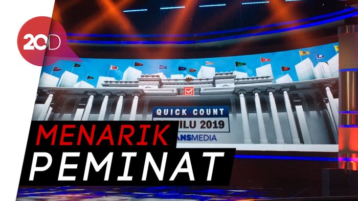 Intip Kemeriahan Konser Jelang Quick Count 2019 Transmedia