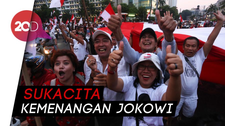 Jokowi Unggul Quick Count, Relawan Long March dari Rumah Aspirasi