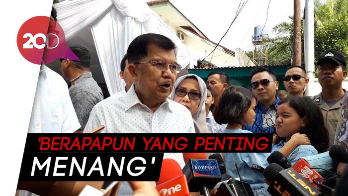 Jusuf Kalla: Kita Harapkan yang Terbaik untuk 01